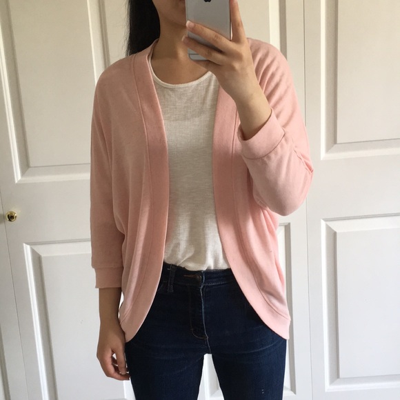 Rewind Sweaters Rewind Baby Pink Dolman Cardigan Poshmark